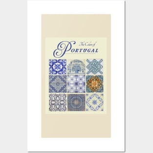 Portuguese Hand Crafted Tiles Design Posters and Art